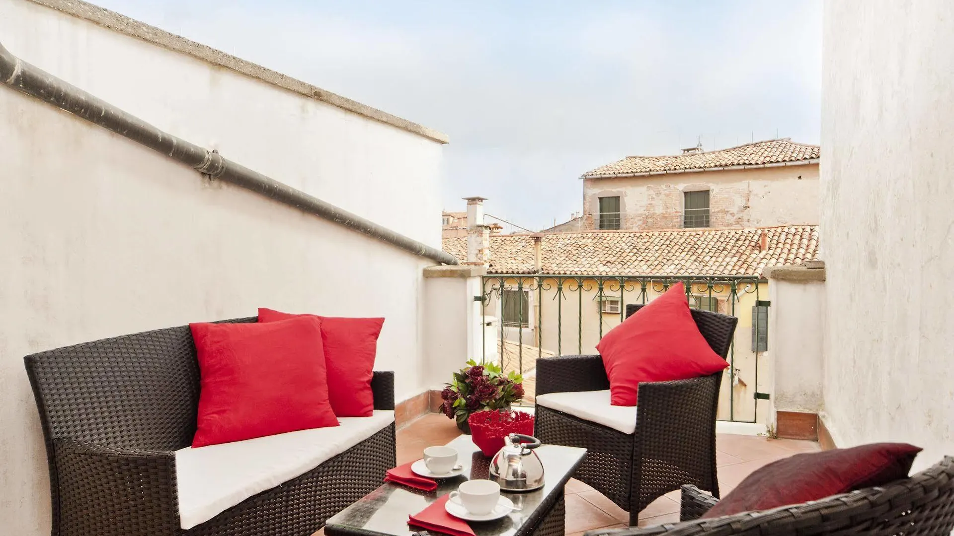 Elegant Terrace Apartment Near Piazza San Marco Last Floor No Lift Venice 0*,